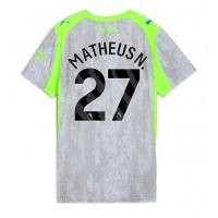 Echipament fotbal Manchester City Matheus Nunes #27 Tricou Treilea 2025-26 pentru femei maneca scurta