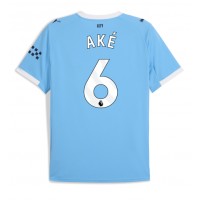 Echipament fotbal Manchester City Nathan Ake #6 Tricou Acasa 2025-26 maneca scurta