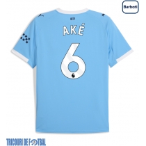 Echipament fotbal Manchester City Nathan Ake #6 Tricou Acasa 2025-26 maneca scurta