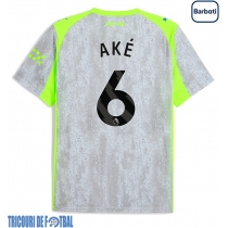 Echipament fotbal Manchester City Nathan Ake #6 Tricou Treilea 2025-26 maneca scurta