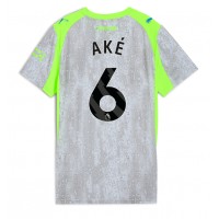 Echipament fotbal Manchester City Nathan Ake #6 Tricou Treilea 2025-26 pentru femei maneca scurta