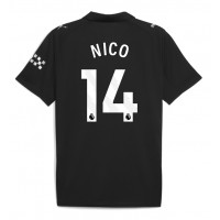 Echipament fotbal Manchester City Nico Gonzalez #14 Tricou Deplasare 2025-26 maneca scurta