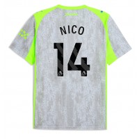 Echipament fotbal Manchester City Nico Gonzalez #14 Tricou Treilea 2025-26 maneca scurta