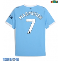 Echipament fotbal Manchester City Omar Marmoush #7 Tricou Acasa 2025-26 maneca scurta