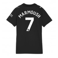 Echipament fotbal Manchester City Omar Marmoush #7 Tricou Deplasare 2025-26 pentru femei maneca scurta