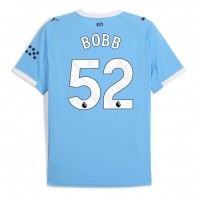 Echipament fotbal Manchester City Oscar Bobb #52 Tricou Acasa 2025-26 maneca scurta