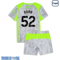 Echipament fotbal Manchester City Oscar Bobb #52 Tricou Treilea 2025-26 pentru copii maneca scurta (+ Pantaloni scurti)
