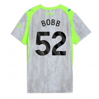 Echipament fotbal Manchester City Oscar Bobb #52 Tricou Treilea 2025-26 pentru femei maneca scurta Echipament fotbal Manchester City Oscar Bobb #52 Tricou Treilea 2025-26 pentru femei maneca scurta