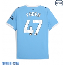 Echipament fotbal Manchester City Phil Foden #47 Tricou Acasa 2025-26 maneca scurta