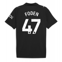 Echipament fotbal Manchester City Phil Foden #47 Tricou Deplasare 2025-26 maneca scurta