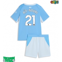 Echipament fotbal Manchester City Rayan Ait-Nouri #21 Tricou Acasa 2026-27 pentru copii maneca scurta (+ Pantaloni scurti)