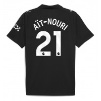 Echipament fotbal Manchester City Rayan Ait-Nouri #21 Tricou Deplasare 2025-26 maneca scurta