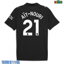 Echipament fotbal Manchester City Rayan Ait-Nouri #21 Tricou Deplasare 2025-26 maneca scurta