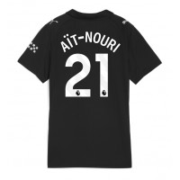 Echipament fotbal Manchester City Rayan Ait-Nouri #21 Tricou Deplasare 2025-26 pentru femei maneca scurta