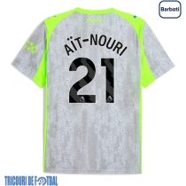Echipament fotbal Manchester City Rayan Ait-Nouri #21 Tricou Treilea 2025-26 maneca scurta