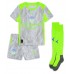 Echipament fotbal Manchester City Rayan Ait-Nouri #21 Tricou Treilea 2025-26 pentru copii maneca scurta (+ Pantaloni scurti)