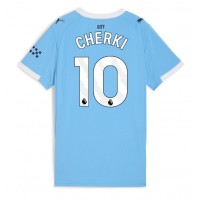 Echipament fotbal Manchester City Rayan Cherki #10 Tricou Acasa 2025-26 pentru femei maneca scurta