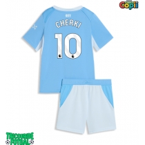 Echipament fotbal Manchester City Rayan Cherki #10 Tricou Acasa 2026-27 pentru copii maneca scurta (+ Pantaloni scurti)