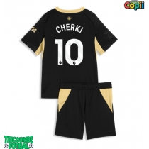 Echipament fotbal Manchester City Rayan Cherki #10 Tricou Deplasare 2026-27 pentru copii maneca scurta (+ Pantaloni scurti)