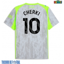 Echipament fotbal Manchester City Rayan Cherki #10 Tricou Treilea 2025-26 maneca scurta