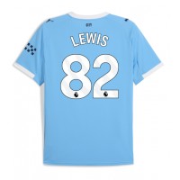 Echipament fotbal Manchester City Rico Lewis #82 Tricou Acasa 2025-26 maneca scurta