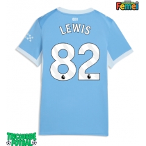 Echipament fotbal Manchester City Rico Lewis #82 Tricou Acasa 2026-27 pentru femei maneca scurta