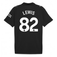 Echipament fotbal Manchester City Rico Lewis #82 Tricou Deplasare 2025-26 maneca scurta