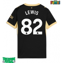 Echipament fotbal Manchester City Rico Lewis #82 Tricou Deplasare 2026-27 pentru femei maneca scurta