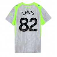 Echipament fotbal Manchester City Rico Lewis #82 Tricou Treilea 2025-26 pentru femei maneca scurta