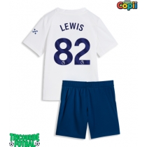 Echipament fotbal Manchester City Rico Lewis #82 Tricou Treilea 2026-27 pentru copii maneca scurta (+ Pantaloni scurti)