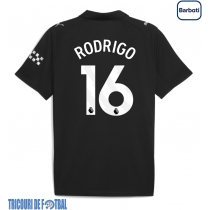Echipament fotbal Manchester City Rodri Hernandez #16 Tricou Deplasare 2025-26 maneca scurta