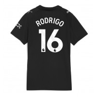 Echipament fotbal Manchester City Rodri Hernandez #16 Tricou Deplasare 2025-26 pentru femei maneca scurta