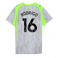 Echipament fotbal Manchester City Rodri Hernandez #16 Tricou Treilea 2025-26 pentru femei maneca scurta