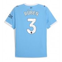 Echipament fotbal Manchester City Ruben Dias #3 Tricou Acasa 2025-26 maneca scurta