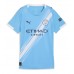 Echipament fotbal Manchester City Ruben Dias #3 Tricou Acasa 2025-26 pentru femei maneca scurta Echipament fotbal Manchester City Ruben Dias #3 Tricou Acasa 2025-26 pentru femei maneca scurta