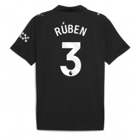 Echipament fotbal Manchester City Ruben Dias #3 Tricou Deplasare 2025-26 maneca scurta