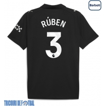 Echipament fotbal Manchester City Ruben Dias #3 Tricou Deplasare 2025-26 maneca scurta