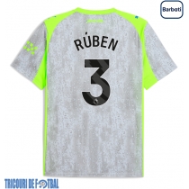 Echipament fotbal Manchester City Ruben Dias #3 Tricou Treilea 2025-26 maneca scurta