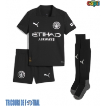 Echipament fotbal Manchester City Tijjani Reijnders #4 Tricou Deplasare 2025-26 pentru copii maneca scurta (+ Pantaloni scurti)