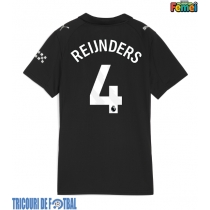 Echipament fotbal Manchester City Tijjani Reijnders #4 Tricou Deplasare 2025-26 pentru femei maneca scurta