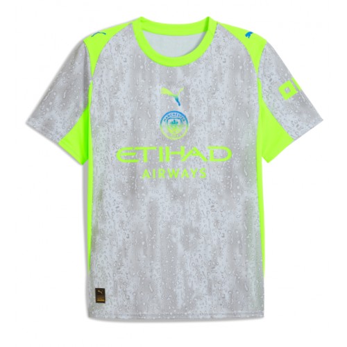 Echipament fotbal Manchester City Tijjani Reijnders #4 Tricou Treilea 2025-26 maneca scurta Echipament fotbal Manchester City Tijjani Reijnders #4 Tricou Treilea 2025-26 maneca scurta