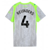 Echipament fotbal Manchester City Tijjani Reijnders #4 Tricou Treilea 2025-26 pentru femei maneca scurta