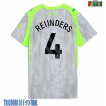 Echipament fotbal Manchester City Tijjani Reijnders #4 Tricou Treilea 2025-26 pentru femei maneca scurta