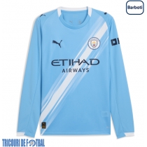 Echipament fotbal Manchester City Tricou Acasa 2025-26 maneca lunga