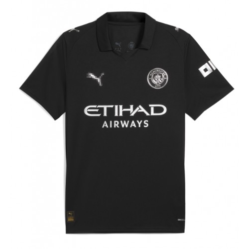 Echipament fotbal Manchester City Tricou Deplasare 2025-26 maneca scurta Echipament fotbal Manchester City Tricou Deplasare 2025-26 maneca scurta