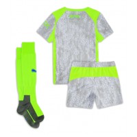 Echipament fotbal Manchester City Tricou Treilea 2025-26 pentru copii maneca scurta (+ Pantaloni scurti)