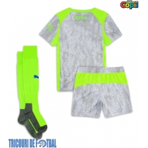 Echipament fotbal Manchester City Tricou Treilea 2025-26 pentru copii maneca scurta (+ Pantaloni scurti)