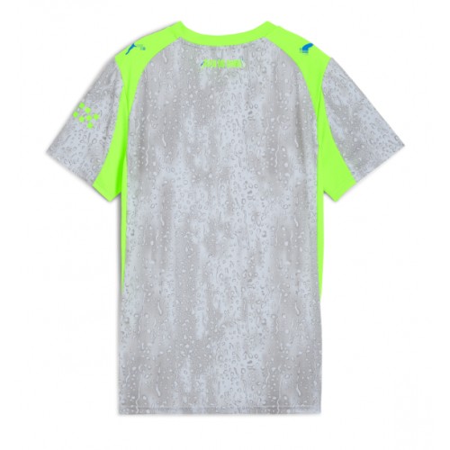 Echipament fotbal Manchester City Tricou Treilea 2025-26 pentru femei maneca scurta Echipament fotbal Manchester City Tricou Treilea 2025-26 pentru femei maneca scurta