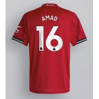 Echipament fotbal Manchester United Amad Diallo #16 Tricou Acasa 2025-26 maneca scurta