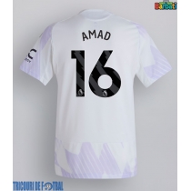 Echipament fotbal Manchester United Amad Diallo #16 Tricou Deplasare 2025-26 maneca scurta